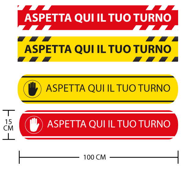 Adesivi Segnaletici Calpestabili